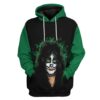Gearhuman 3D The Kiss Band Custom Hoodie Apparel GL190810 3D Custom Fleece Hoodies Hoodie S