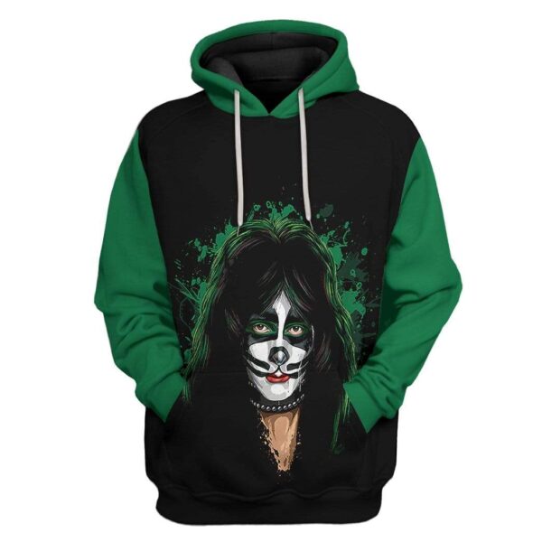 Gearhuman 3D The Kiss Band Custom Hoodie Apparel GL190810 3D Custom Fleece Hoodies Hoodie S 