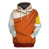 Gearhuman 3D The Last Airbender Aang Outfit Tshirt Hoodie Apparel GV08034 3D Apparel Hoodie S