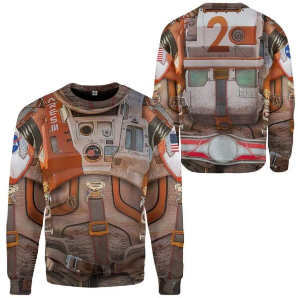 Gearhuman 3D The Martian Space Suit Custom Sweatshirt Apparel GW120818 Sweatshirt