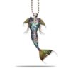 Gearhuman 3D The Most Blue Sparkle Mermaid Tail Custom Car Hanging GW2206212 Car Hanging Car Hanging/1 Pack Freesize