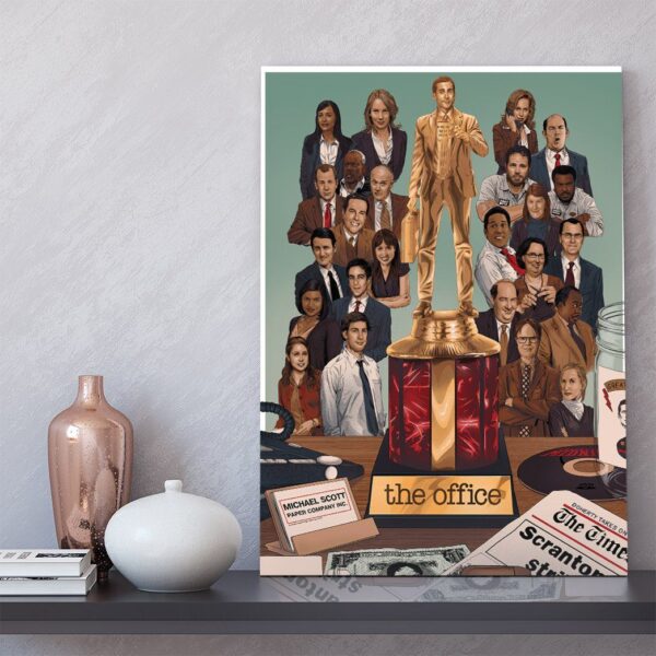 Gearhuman 3D The Office Custom Canvas GW21083 Canvas 