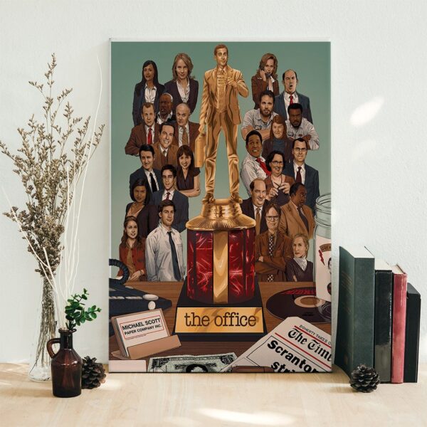 Gearhuman 3D The Office Custom Canvas GW21083 Canvas 