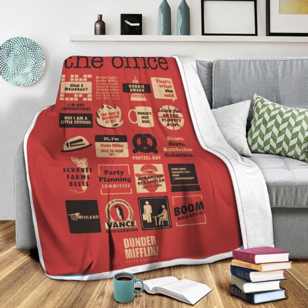 Gearhuman 3D The Office Custom Quilt Blanket GW03097 Quilt