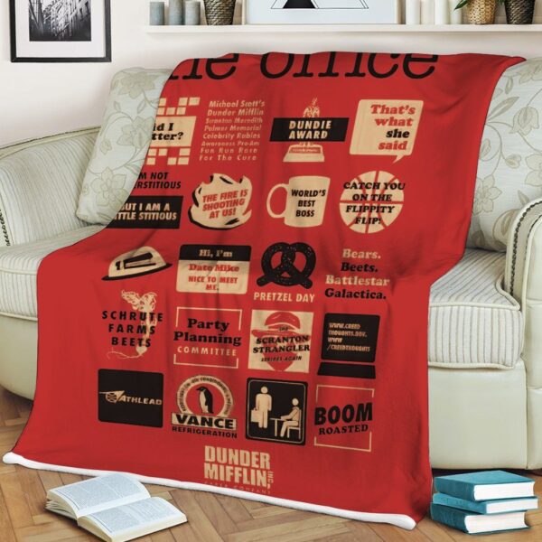 Gearhuman 3D The Office Custom Quilt Blanket GW03097 Quilt Quilt Twins 