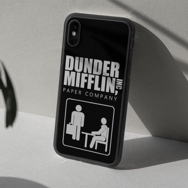 Gearhuman 3D The Office Dunder Mifflin Custom Glass Phone Case GW08092 Glass Phone Case