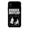 Gearhuman 3D The Office Dunder Mifflin Custom Glass Phone Case GW08092 Glass Phone Case Iphone X