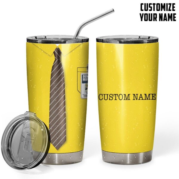 Gearhuman 3D The Office Dwight Schrute Custom Name Design Vacuum Insulated Tumbler GW31082 Tumbler