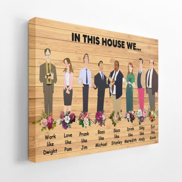 Gearhuman 3D The Office In This House Custom Canvas GW010214 Canvas