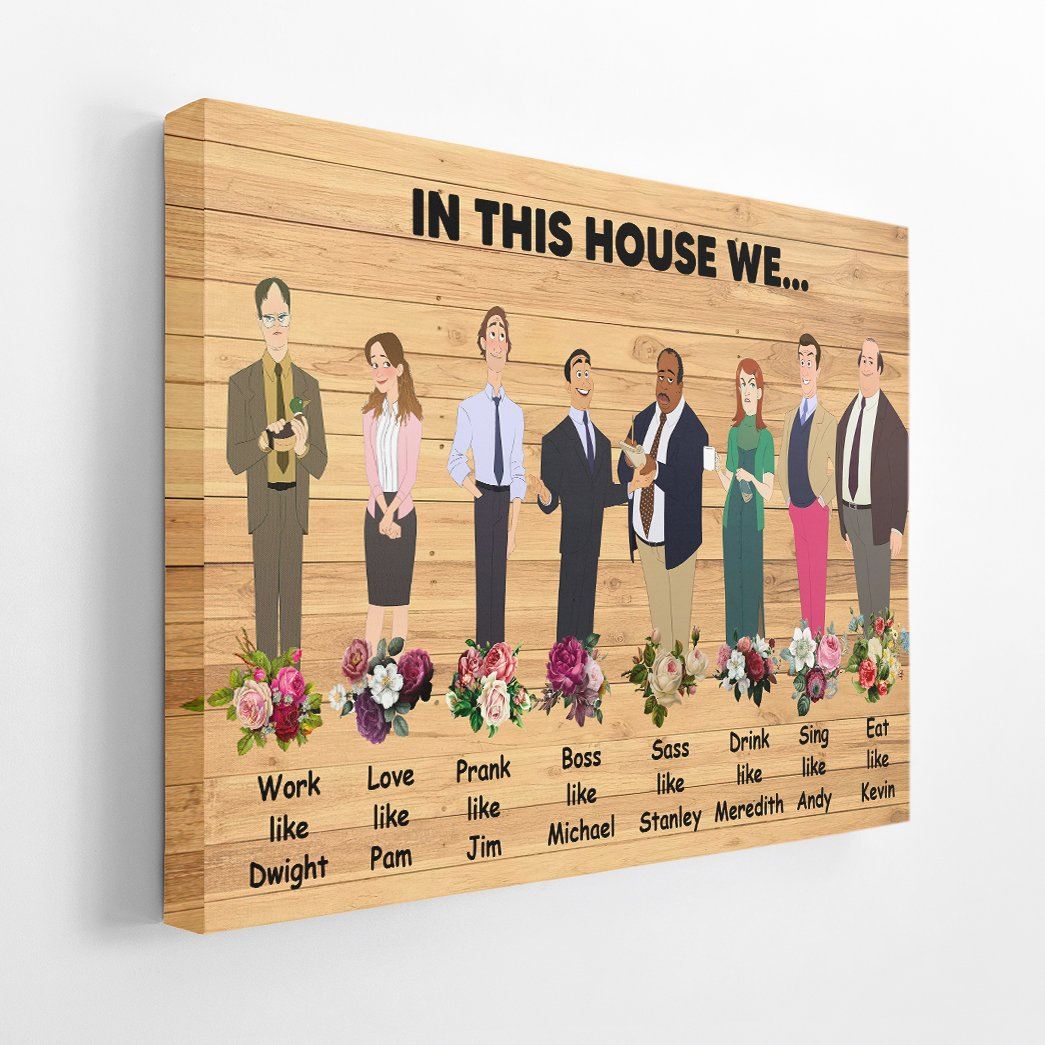Gearhuman 3D The Office In This House Custom Canvas GW010214 Canvas