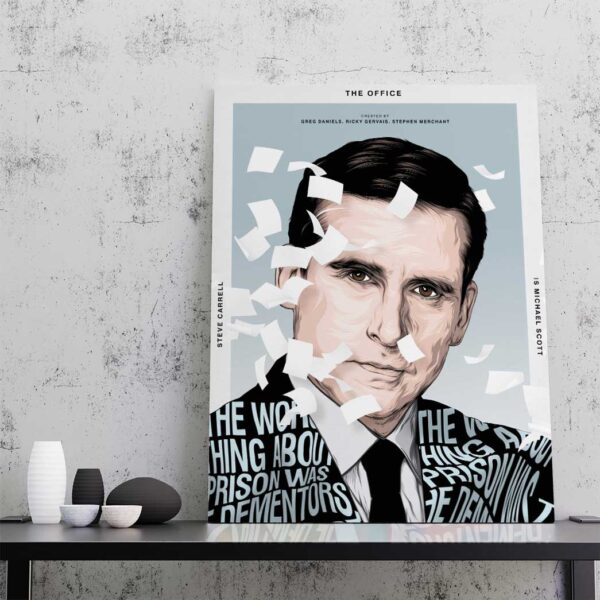 Gearhuman 3D The Office Michael Scott Custom Canvas GW21084 Canvas