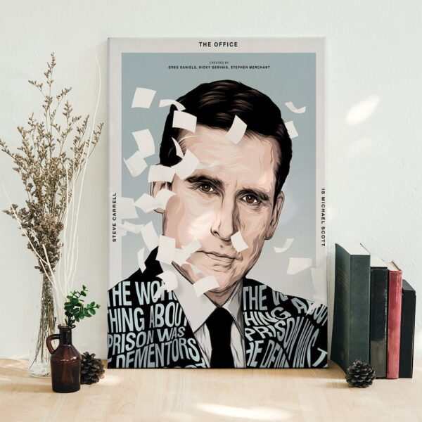 Gearhuman 3D The Office Michael Scott Custom Canvas GW21084 Canvas