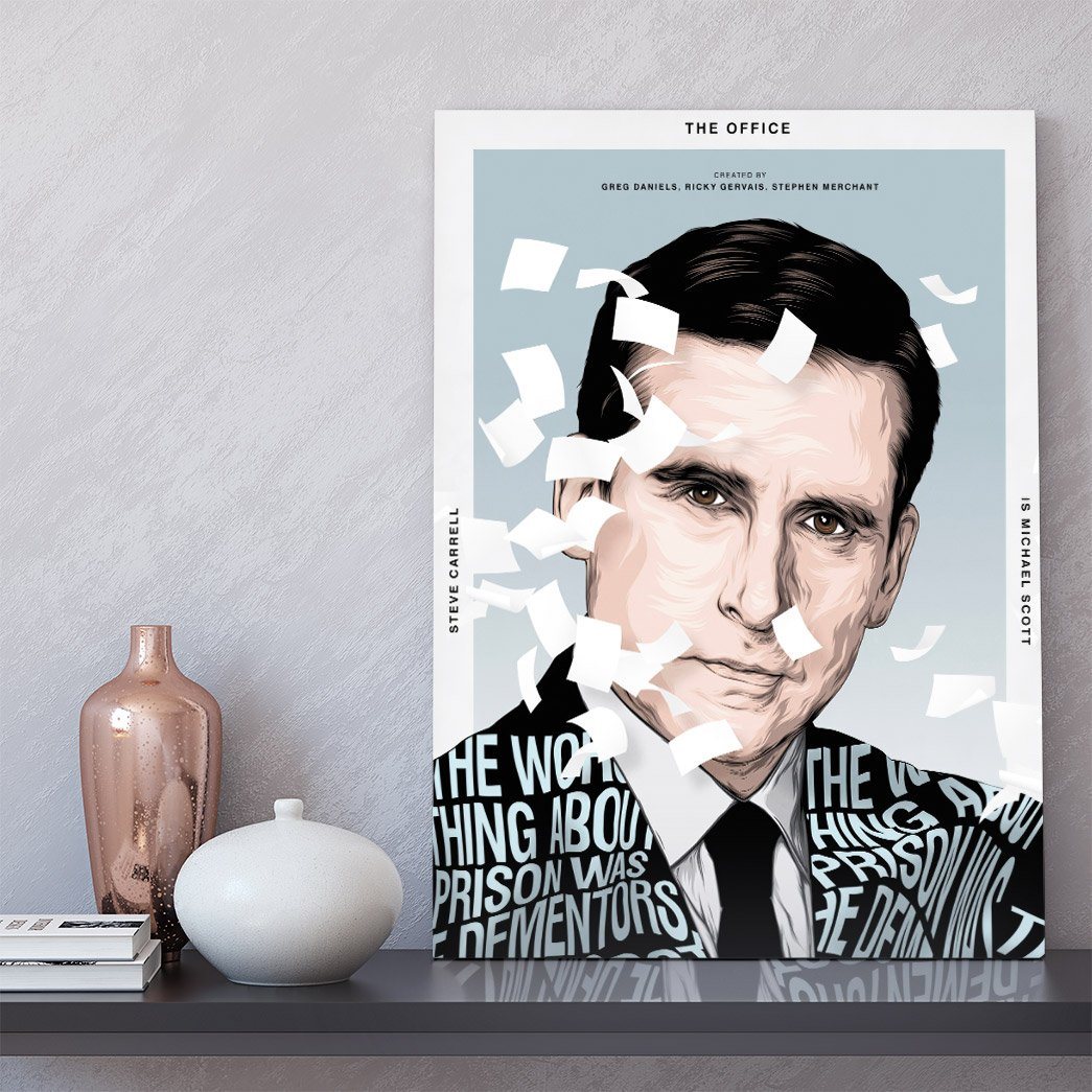 Gearhuman 3D The Office Michael Scott Custom Canvas GW21084 Canvas