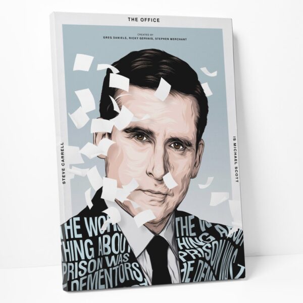 Gearhuman 3D The Office Michael Scott Custom Canvas GW21084 Canvas