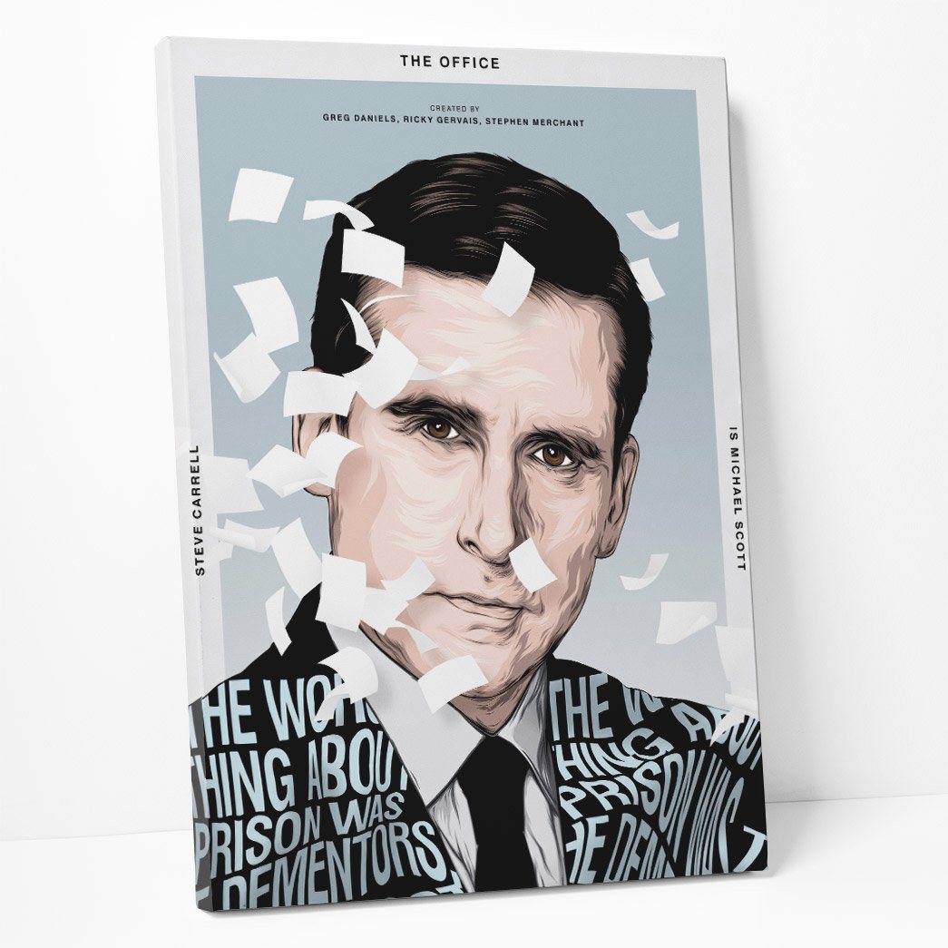Gearhuman 3D The Office Michael Scott Custom Canvas GW21084 Canvas