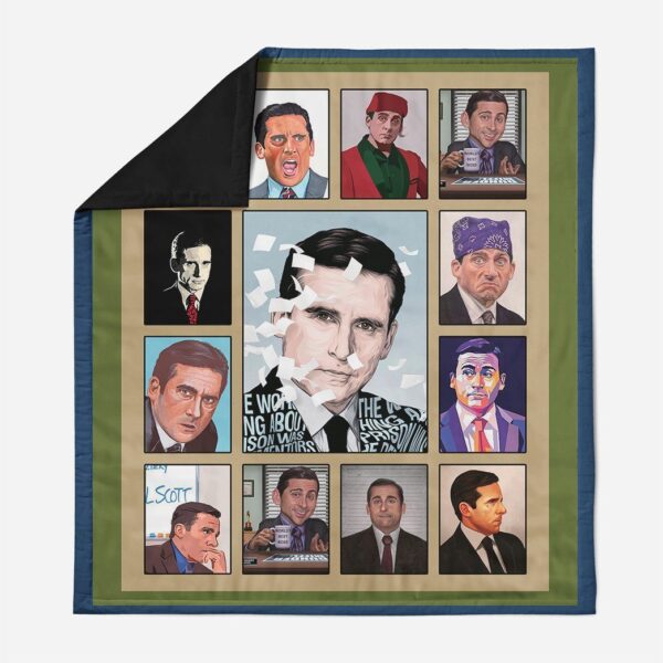 Gearhuman 3D The Office Michael Scott Custom Quilt GW03093 Quilt 