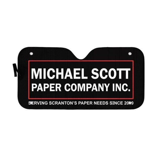 Gearhuman 3D The Office Michael Scott Paper Company Custom Car Auto Sunshade GW07099 Auto Sunshade 57''x27.5'' 