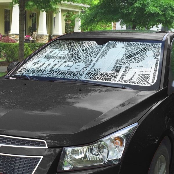 Gearhuman 3D The Office Mosaic Custom Car Auto Sunshade GW070910 Auto Sunshade