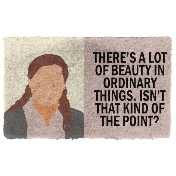 Gearhuman 3D The Office Pam Beesly Custom Doormat GW05031 Doormat Doormat S(15,8''x23,6'')