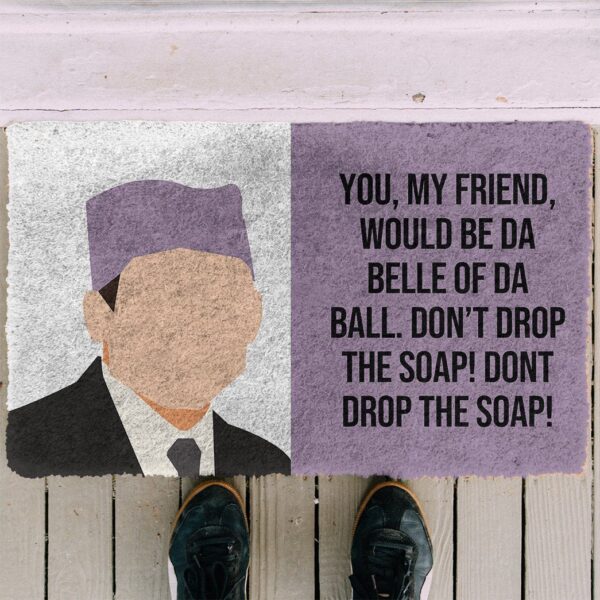 Gearhuman 3D The Office Prison Mike Custom Doormat GW05033 Doormat