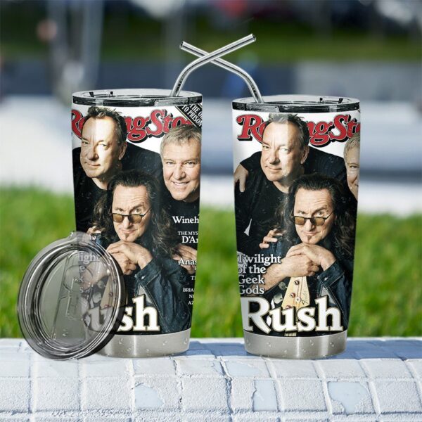 Gearhuman 3D The Rolling Stone Rush Custom Tumbler GN28094 Tumbler