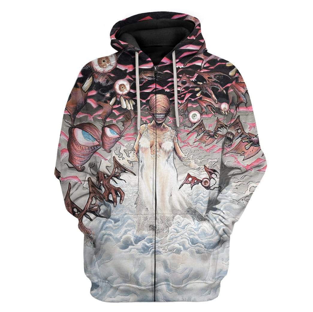 Gearhuman 3D The Succubus In Dream T-Shirts Hoodies Apparel HD-TA140201 3D Custom Fleece Hoodies Zip Hoodie S