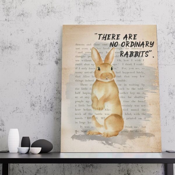 Gearhuman 3D There Are No Ordinary Rabbit Canvas GB050310 Canvas