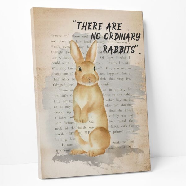 Gearhuman 3D There Are No Ordinary Rabbit Canvas GB050310 Canvas