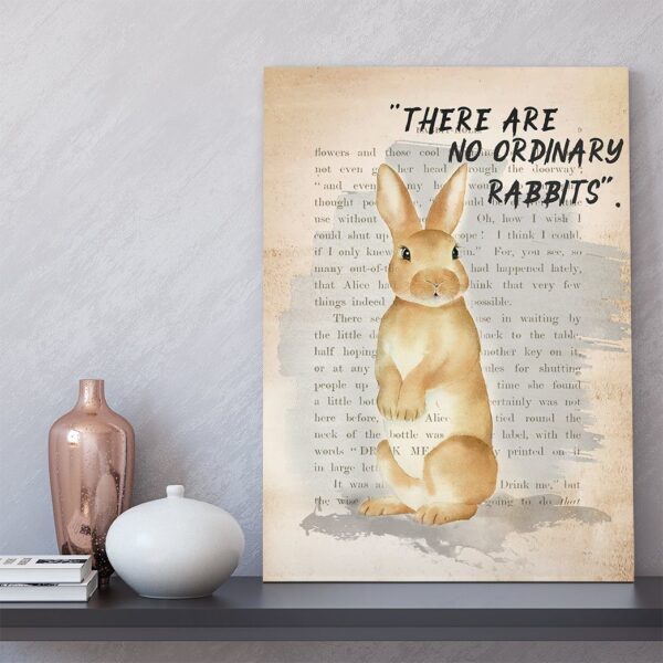 Gearhuman 3D There Are No Ordinary Rabbit Canvas GB050310 Canvas