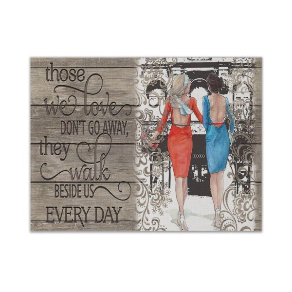 Gearhuman 3D They Walk Beside Us Gossip Girl Canvas GB05038 Canvas 1 Piece Non Frame M