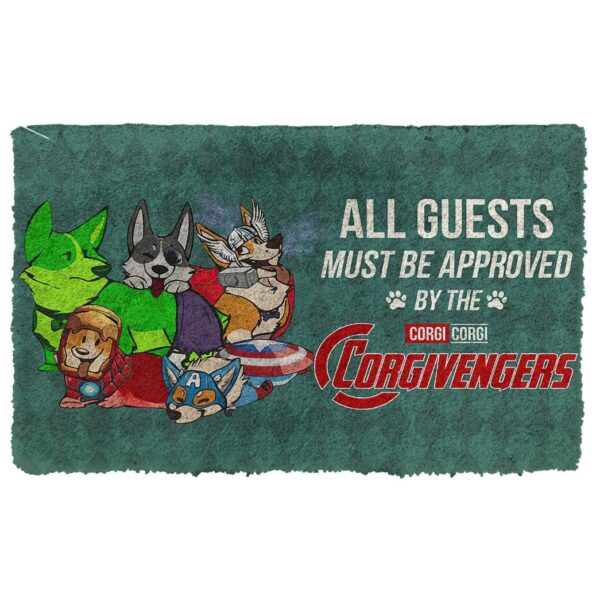 Gearhuman 3D This House Protected By Corgi Doormat GK26014 Doormat