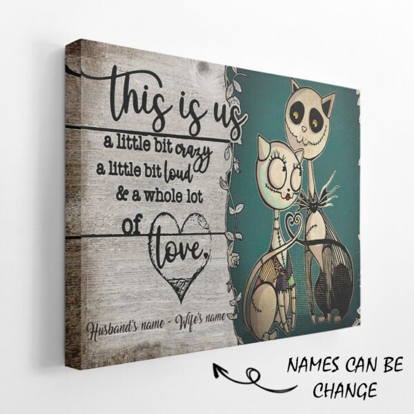 Gearhuman 3D This Is Us Custom Name Canvas CK050110 Canvas