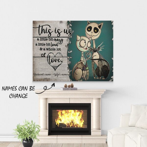 Gearhuman 3D This Is Us Custom Name Canvas CK050110 Canvas 