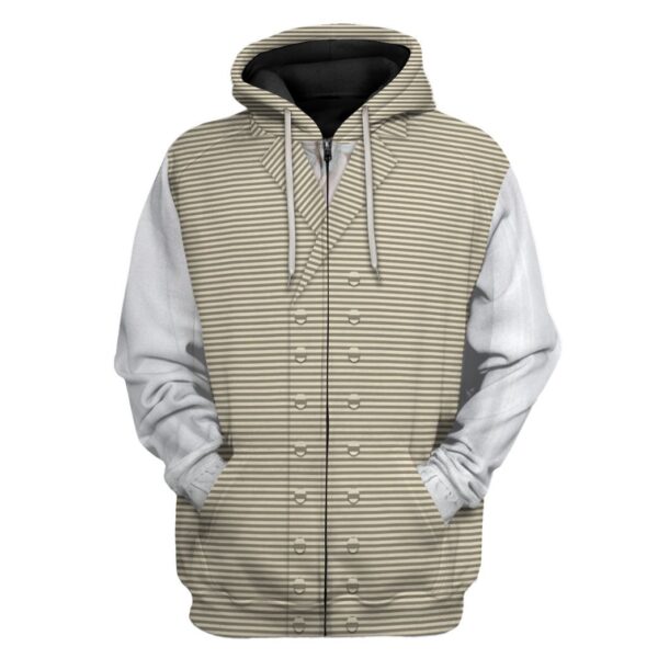 Gearhuman 3D Thomas Jefferson Ancient Costume Custom Hoodie Apparel GV09092 3D Custom Fleece Hoodies Zip Hoodie S