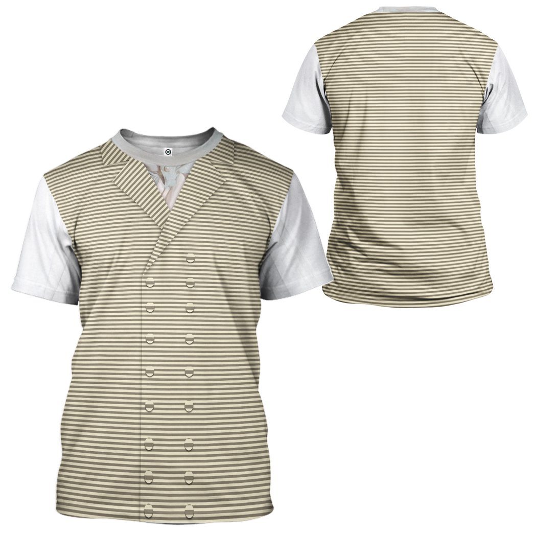 Gearhuman 3D Thomas Jefferson Ancient Costume Custom Tshirt Apparel GV09092 3D T-shirt