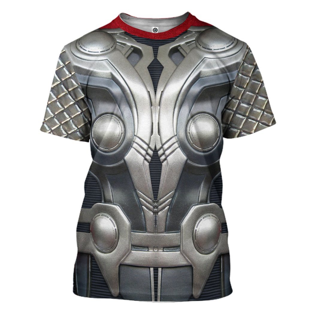 Gearhuman 3D Thor Odinson Custom Tshirt Apparel GW11093 3D T-shirt T-Shirt S