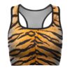 Gearhuman 3D Tiger Bra ZZ1106211 Sport Bra Sport Bra 1 XS