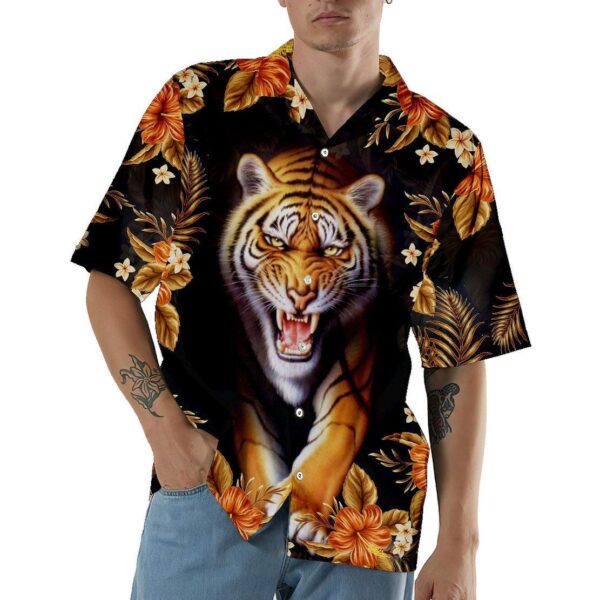 Gearhuman 3D Tiger Hawaii Shirt ZK1106211 Hawai Shirt 
