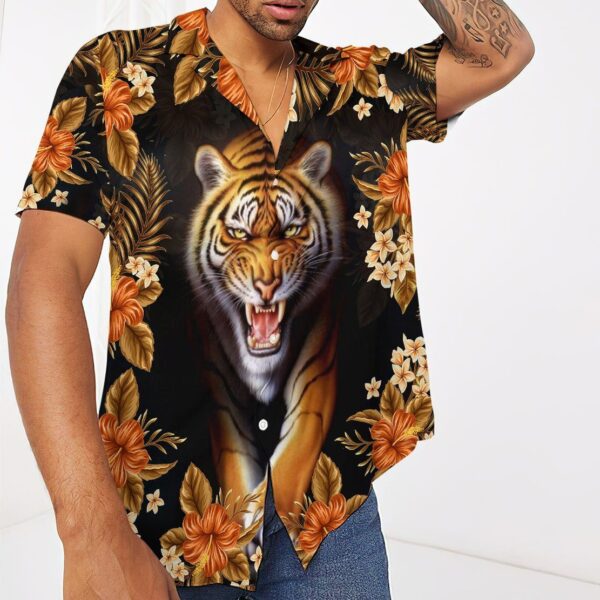 Gearhuman 3D Tiger Hawaii Shirt ZK1106211 Hawai Shirt 