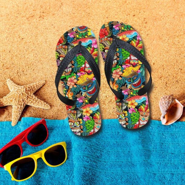 Gearhuman 3D Tiki Tiki Awesome Flip Flop ZK3105211 Flipflop