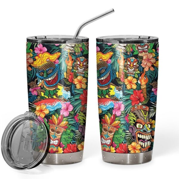Gearhuman 3D Tiki Tiki Awesome Tumbler ZK3105212 Tumbler 