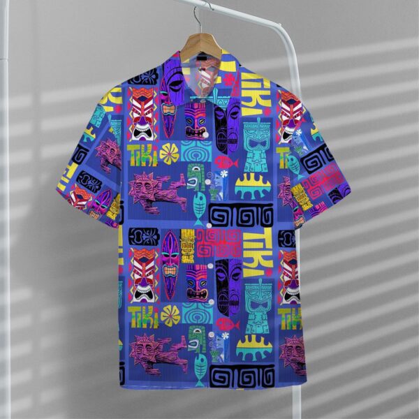 Gearhuman 3D Tiki Tiki Hawaii Shirt ZZ2806214 Short Sleeve Shirt 