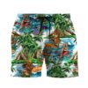 Gearhuman 3D Tiki Tiki Surfing Beach Shorts ZZ2506252 Men Shorts Beach Shorts S