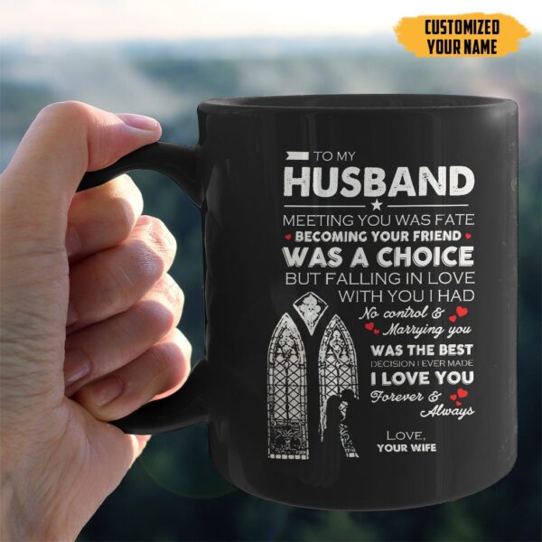 Gearhuman 3D To My Husband Custom Name Mug GW11013 Mug 