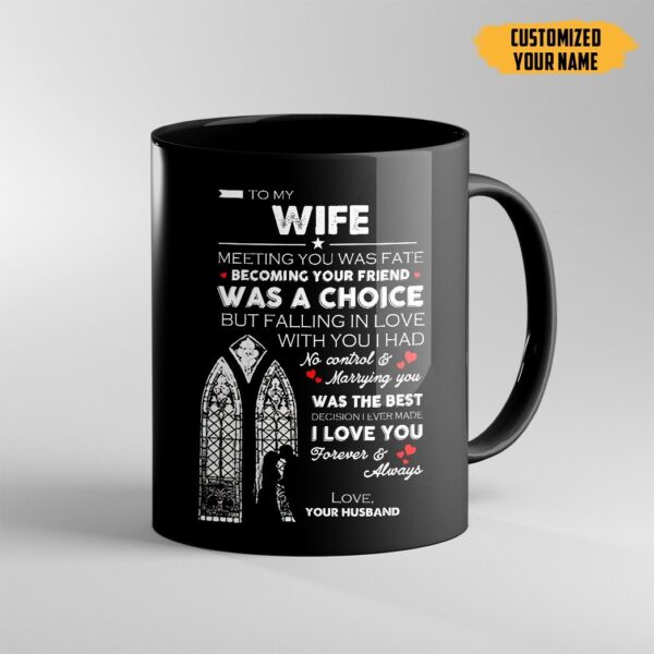 Gearhuman 3D To My Wife Custom Name Mug GW11014 Mug