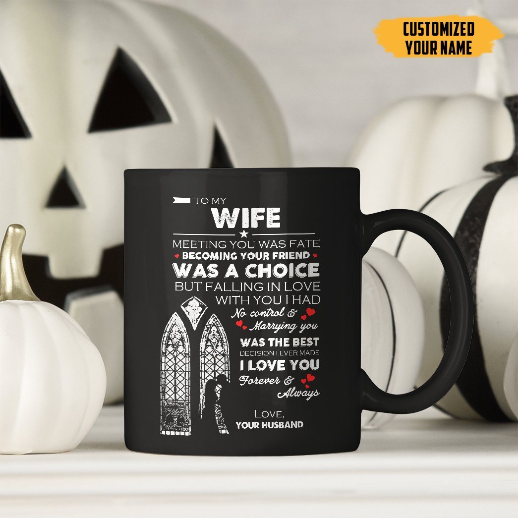 Gearhuman 3D To My Wife Custom Name Mug GW11014 Mug