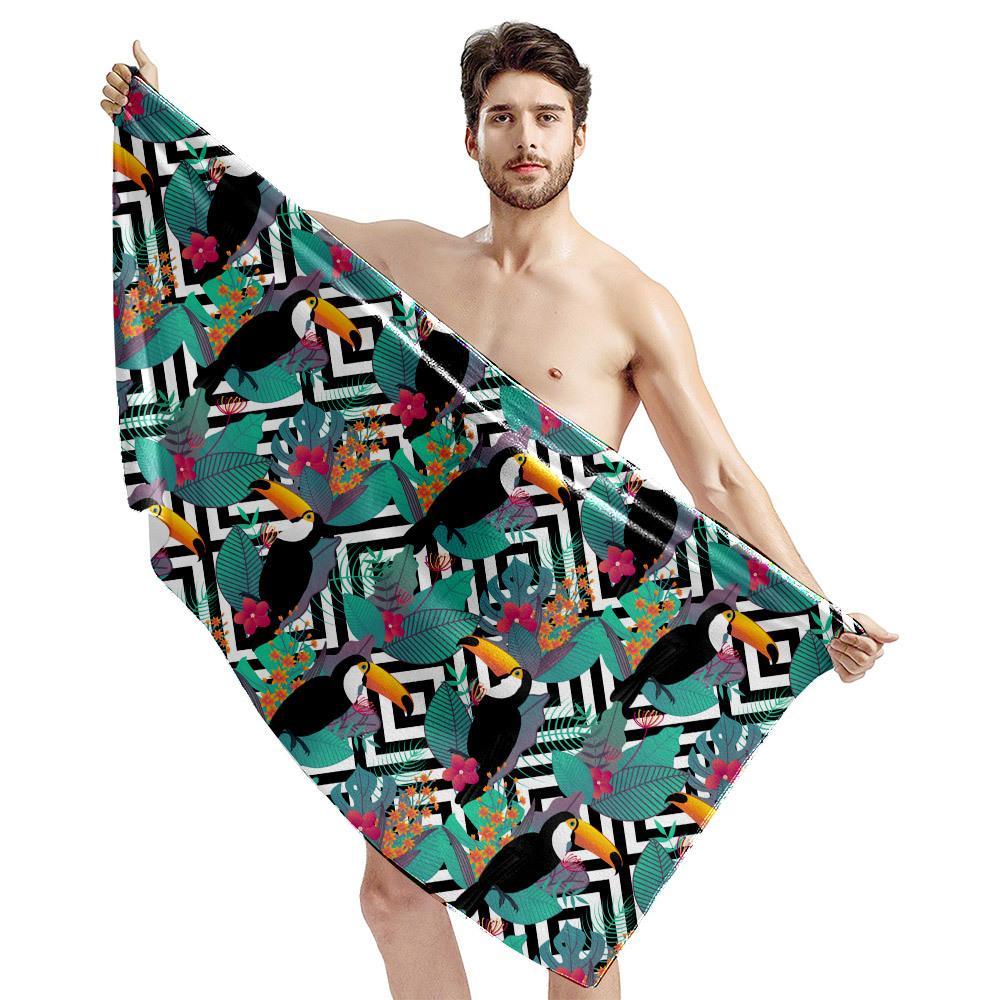 Gearhuman 3D Toco Toucan Beach Towel ZK07062110 Towel