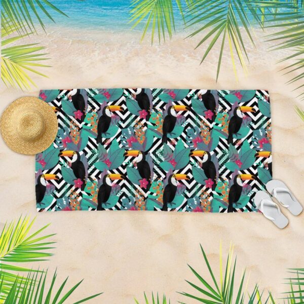 Gearhuman 3D Toco Toucan Beach Towel ZK07062110 Towel