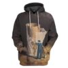 Gearhuman 3D Toilet Paper Battlescars Custom Fleece Hoodie Apparel GW13044 3D Custom Fleece Hoodies Hoodie S