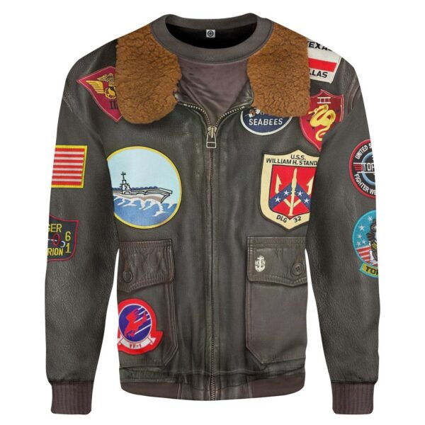 Gearhuman 3D Top Gun Maverick Custom Sweatshirt Apparel GN16094 Sweatshirt Sweatshirt S 